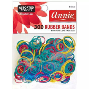 Annie #3153 Rubber Bands Color 300-Count Annie #3153 Rubber Bands Color 300-Count