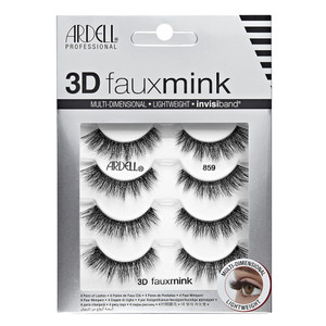 Ardell 3D Faux Mink Lashes Style 859 Flared Effect, 1 Ea Ardell 3D Faux Mink Lashes Style 859 Flared Effect, 1 Ea