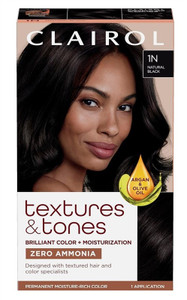 Clairol Text & Tone Kit #1N Natural Black Clairol Text & Tone Kit #1N Natural Black