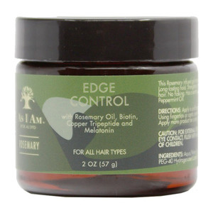 As I Am Rosemary Edge Control for Men, 2 oz