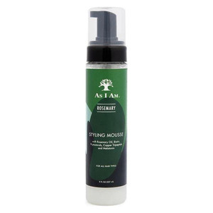 As I Am Rosemary Styling Mousse for Men, 8 oz