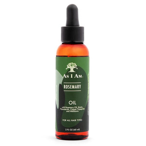 As I Am Rosemary Hair and Scalp Oil for Men, 2 oz As I Am Rosemary Hair and Scalp Oil for Men, 2 oz