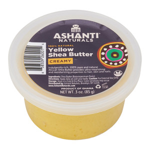 Ashanti Naturals 100% Creamy Yellow Shea Butter for Men, 3 oz Ashanti Naturals 100% Creamy Yellow Shea Butter for Men, 3 oz