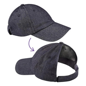 Badazz Backless Cap Denim Blue for Men Badazz Backless Cap Denim Blue for Men
