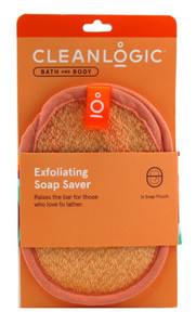 Clean Logic Bath & Body Exfoliating Soap Saver Clean Logic Bath & Body Exfoliating Soap Saver