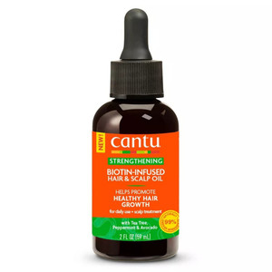 Cantu Biotin Hair and Scalp Oil Strengthening Scalp Nourishment Hair Growth 3.2 oz Cantu Biotin Hair and Scalp Oil Strengthening Scalp Nourishment Hair Growth 3.2 oz