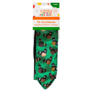 Cantu Kids Tie Wrap Gentle Hold Toddler Hair Soft Fabric 1 Ea