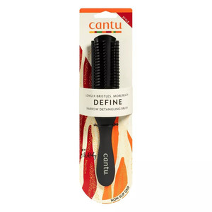 Cantu Narrow Detangling Brush Fine Tooth Tangle Free Gentle Brushing 1 Ea