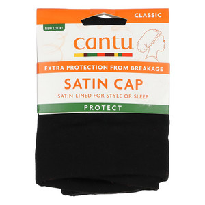 Cantu Satin Cap Lightweight Breathable Hair Protection 1 Ea Cantu Satin Cap Lightweight Breathable Hair Protection 1 Ea