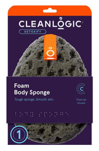 Clean Logic Detoxify Foam Body Sponge Clean Logic Detoxify Foam Body Sponge