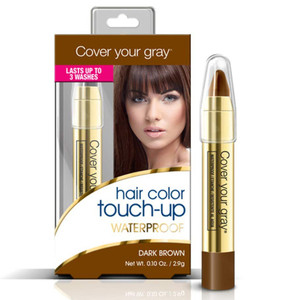 Cover Your Gray Waterproof Dark Brown Long Lasting Coverage 0.1 Oz Cover Your Gray Waterproof Dark Brown Long Lasting Coverage 0.1 Oz