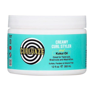 CurlDaze Curl Styler With Kukui Curl Definition, 12 Oz CurlDaze Curl Styler With Kukui Curl Definition, 12 Oz
