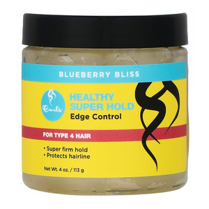 Curls Blueberry Bliss Edge Control Taming Gel, 4 Oz Curls Blueberry Bliss Edge Control Taming Gel, 4 Oz
