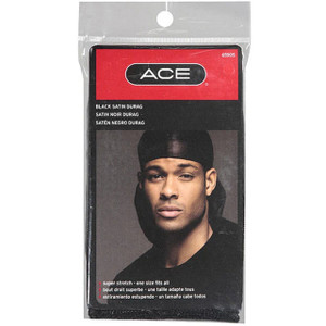 ACE Mens Durag Stocking Cap - Black