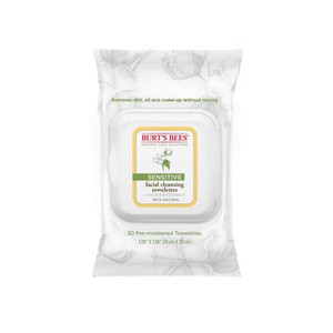 Burt's Bees Facial Cleansing Towelettes Sensitive 12/30ct Burt's Bees Facial Cleansing Towelettes Sensitive 12/30ct