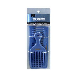 Conair Lift & Detangle Multi-Comb Pack, 3 CT Conair Lift & Detangle Multi-Comb Pack, 3 CT