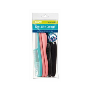 Conair Styling Essentials Comb Assortment, 12-pack Conair Styling Essentials Comb Assortment, 12-pack