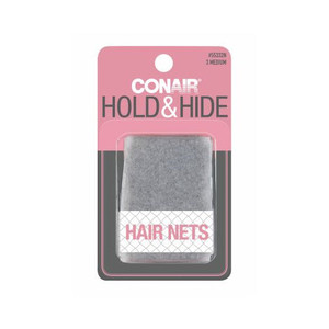Conair Styling Essentials Brown Hair Net, 3.0 CT Conair Styling Essentials Brown Hair Net, 3.0 CT