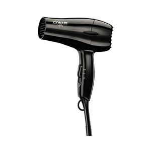 Conair Mid-Size Powerful Drying and Styling Hair Dryer, 1875 Watts, Black Conair Mid-Size Powerful Drying and Styling Hair Dryer, 1875 Watts, Black