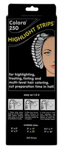 Colora 250 Highlight Strips 4Inch X 10Inch Colora 250 Highlight Strips 4Inch X 10Inch