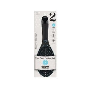 Conair Curl Collective 2 Wavy Detangling Brush 1 CT Conair Curl Collective 2 Wavy Detangling Brush 1 CT