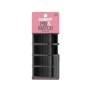 Conair Styling Essentials Bobby Pins, Black, 90 Ct Conair Styling Essentials Bobby Pins, Black, 90 Ct