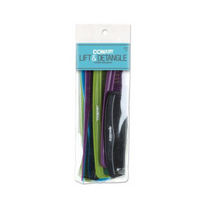 Conair Assorted Combs Vinyl Pouch, 12.0 CT Conair Assorted Combs Vinyl Pouch, 12.0 CT