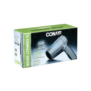 Conair Compact Folding Handle Travel Friendly Hair Dryers, 1.0 ea Conair Compact Folding Handle Travel Friendly Hair Dryers, 1.0 ea
