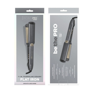 Conair Infinitipro Tourmaline Ceramic Flat Iron, 1.5"