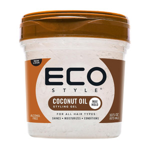 Eco Style Coconut Oil Professional Styling Gel, 16 fl oz Eco Style Coconut Oil Professional Styling Gel, 16 fl oz
