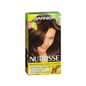 Garnier Nutrisse Nourishing Hair Color Creme, 50 Medium Natural Brown (Truffle), 1 kit Garnier Nutrisse Nourishing Hair Color Creme, 50 Medium Natural Brown (Truffle), 1 kit