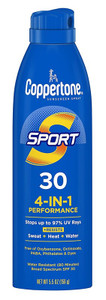 Coppertone Spf#30 Sport 4-In-1 Performance Spray 5.5Oz Coppertone Spf#30 Sport 4-In-1 Performance Spray 5.5Oz