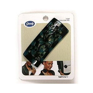 Goody SlideProof Carved Autoclasp Barrettes, 1 CT Goody SlideProof Carved Autoclasp Barrettes, 1 CT