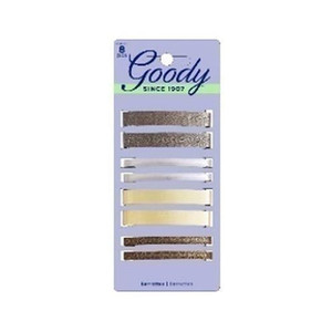 Goody Classics 2 3/8" Metal Barrettes, 8 CT Goody Classics 2 3/8" Metal Barrettes, 8 CT