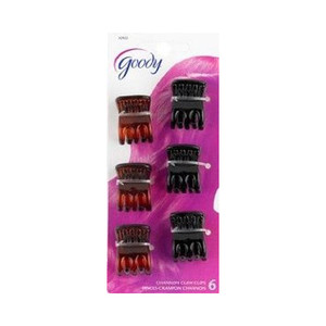 Goody Womens Classic Mini Claw Clip 6 CT