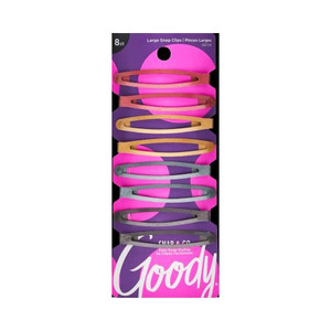 GOODY CONTOUR CLIPS 12 CT ASSORTED COLORS GOODY CONTOUR CLIPS 12 CT ASSORTED COLORS
