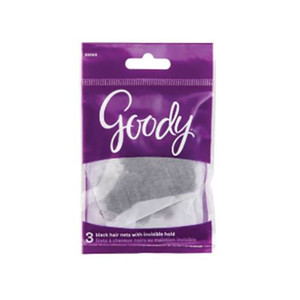 Goody Black Hair Nets With Invisible Hold Goody Black Hair Nets With Invisible Hold