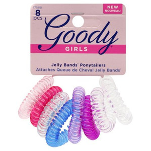 Goody Girls Assorted 8ct Jelly Bands Coils Goody Girls Assorted 8ct Jelly Bands Coils