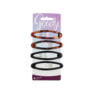 Goody Classics Big Oval Epoxy Contour Clips, 4 CT