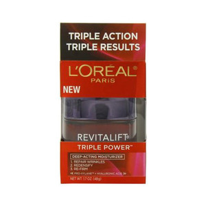 L'Oreal Paris Revitalift Triple Power Anti-Aging Face Moisturizer, , 1.7 oz. L'Oreal Paris Revitalift Triple Power Anti-Aging Face Moisturizer, , 1.7 oz.