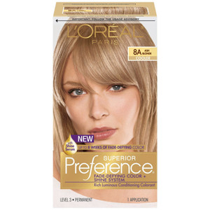 PREFERENCE 8A ASH BLONDE PREFERENCE 8A ASH BLONDE