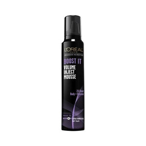 L'Oreal Paris Advanced Hairstyle BOOST IT Volume Inject Mousse, , 8.3 oz. L'Oreal Paris Advanced Hairstyle BOOST IT Volume Inject Mousse, , 8.3 oz.