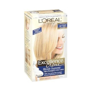 L'Oreal Paris Excellence Crme Permanent Triple Protection Hair Color, 02 Extra Light Natural Blonde L'Oreal Paris Excellence Crme Permanent Triple Protection Hair Color, 02 Extra Light Natural Blonde