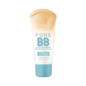 Maybelline Dream Pure BB Cream 8-in-1 Skin Perfector, Medium, 1 fl oz Maybelline Dream Pure BB Cream 8-in-1 Skin Perfector, Medium, 1 fl oz