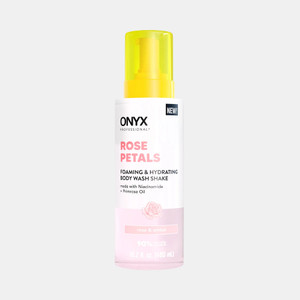 ONYX Foaming & Hydrating Body Wash Shake - Rose Petals ONYX Foaming & Hydrating Body Wash Shake - Rose Petals