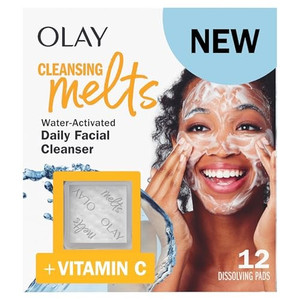 Olay Cleansing Melts + Vitamin C Daily Facial Cleanser, 12 count Olay Cleansing Melts + Vitamin C Daily Facial Cleanser, 12 count