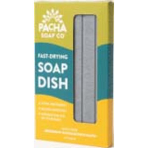Pacha Soap Co ACCESSORY, BAR SOAP DISH 4 OZ Pacha Soap Co ACCESSORY, BAR SOAP DISH 4 OZ