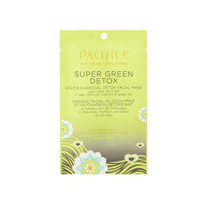 Pacifica Super Green Detox Kale & Charcoal Detox Facial Mask 0.67 Fl Oz Pacifica Super Green Detox Kale & Charcoal Detox Facial Mask 0.67 Fl Oz
