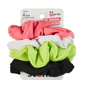 Sc??nci Everyday & Active Sporty Mesh and Solid Mixed Twisters, 4 CT Sc??nci Everyday & Active Sporty Mesh and Solid Mixed Twisters, 4 CT