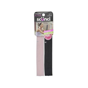 Sc??nci Everyday & Active No-Slip Grip Silicone Luxe Headwraps, 2 CT Sc??nci Everyday & Active No-Slip Grip Silicone Luxe Headwraps, 2 CT